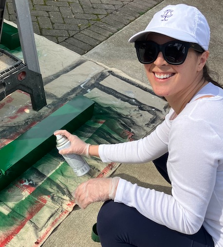 DIY table design, DIY table update, DIY interior design, interior design, return to office